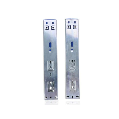 Inox Telescopic Slider | Full Extension Soft Close | 10-Inch | Zinc Plated Durable Rails