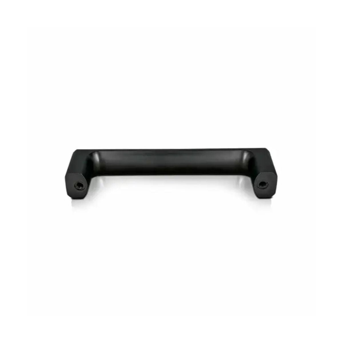 Archis Cabinet Handle | Black Matte Handle | Oblong Zinc Design with Curved Style