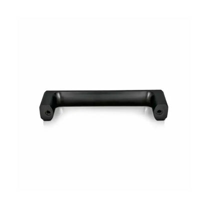 Archis Cabinet Handle | Black Matte Handle | Oblong Zinc Design with Curved Style