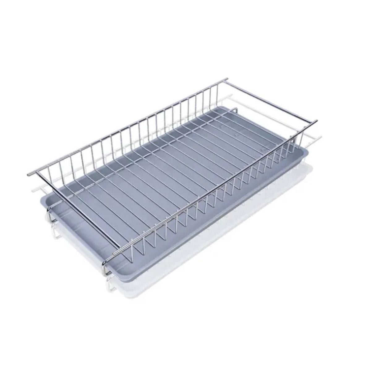 Hettich Two-Layer Kitchen Drainage Rack | Chrome-Plated Stainless Steel Dish Drainer