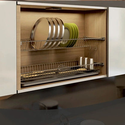 Hettich Stainless Steel Basket 300mm | (230x435x115) Chrome Plated Organizer