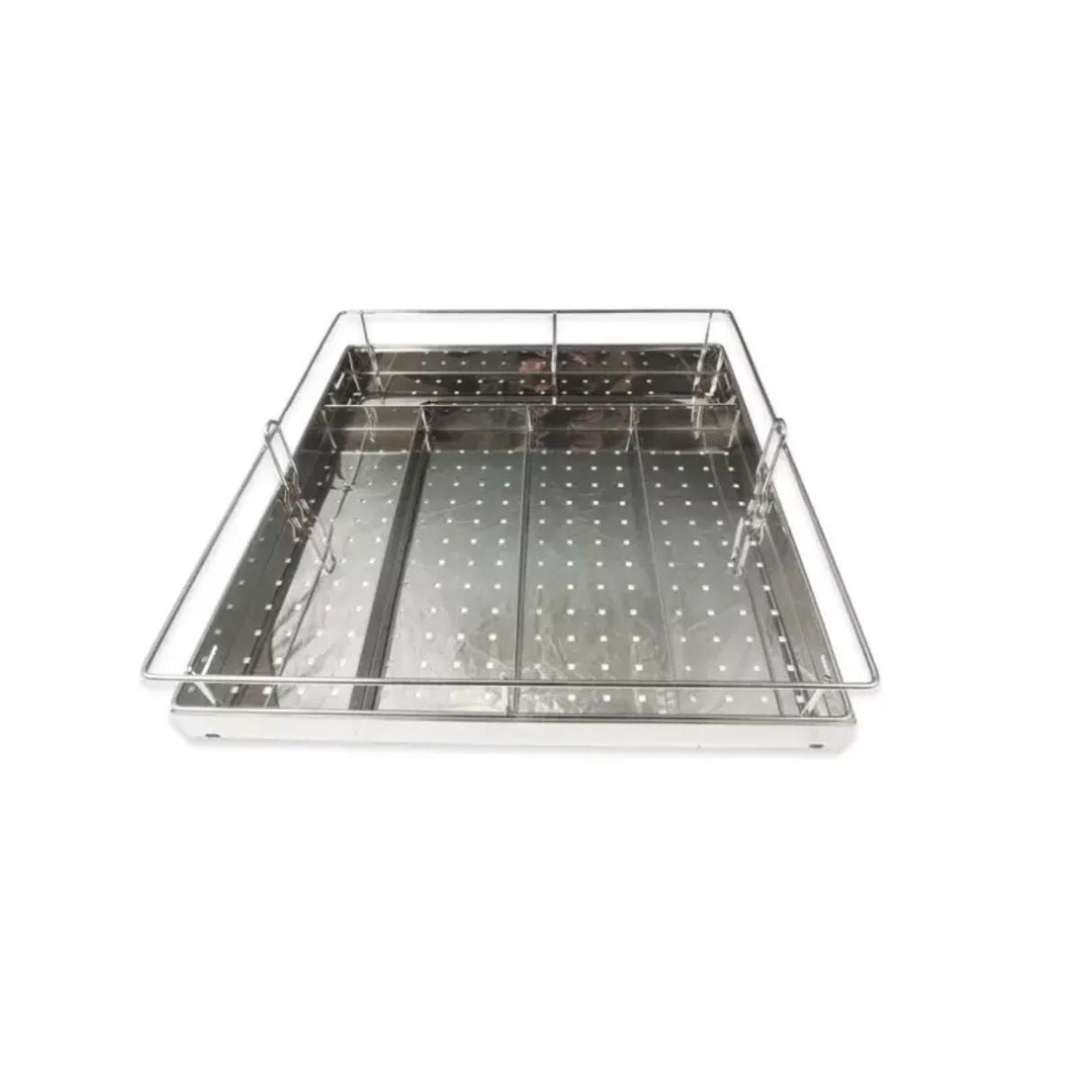 Inox Innova X Perforated Cutlery Basket 550mm 4 Inch 19X20X4 | Dishes Organizer