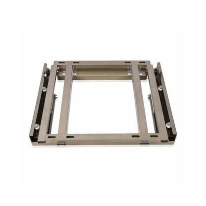 Inox Satin Magic Corner Unit | Durable Frame and Runner with Rollers