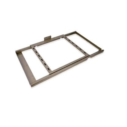 Inox Satin Magic Corner Unit | Durable Frame and Runner with Rollers