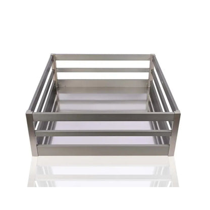Inox Satin GT Basket 600mm | Silent Bottom Concealed Slider