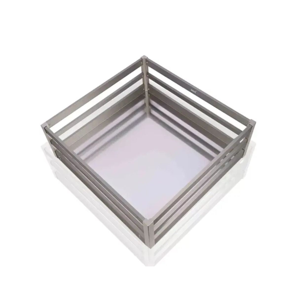 Inox Satin GT Basket 600mm | Silent Bottom Concealed Slider