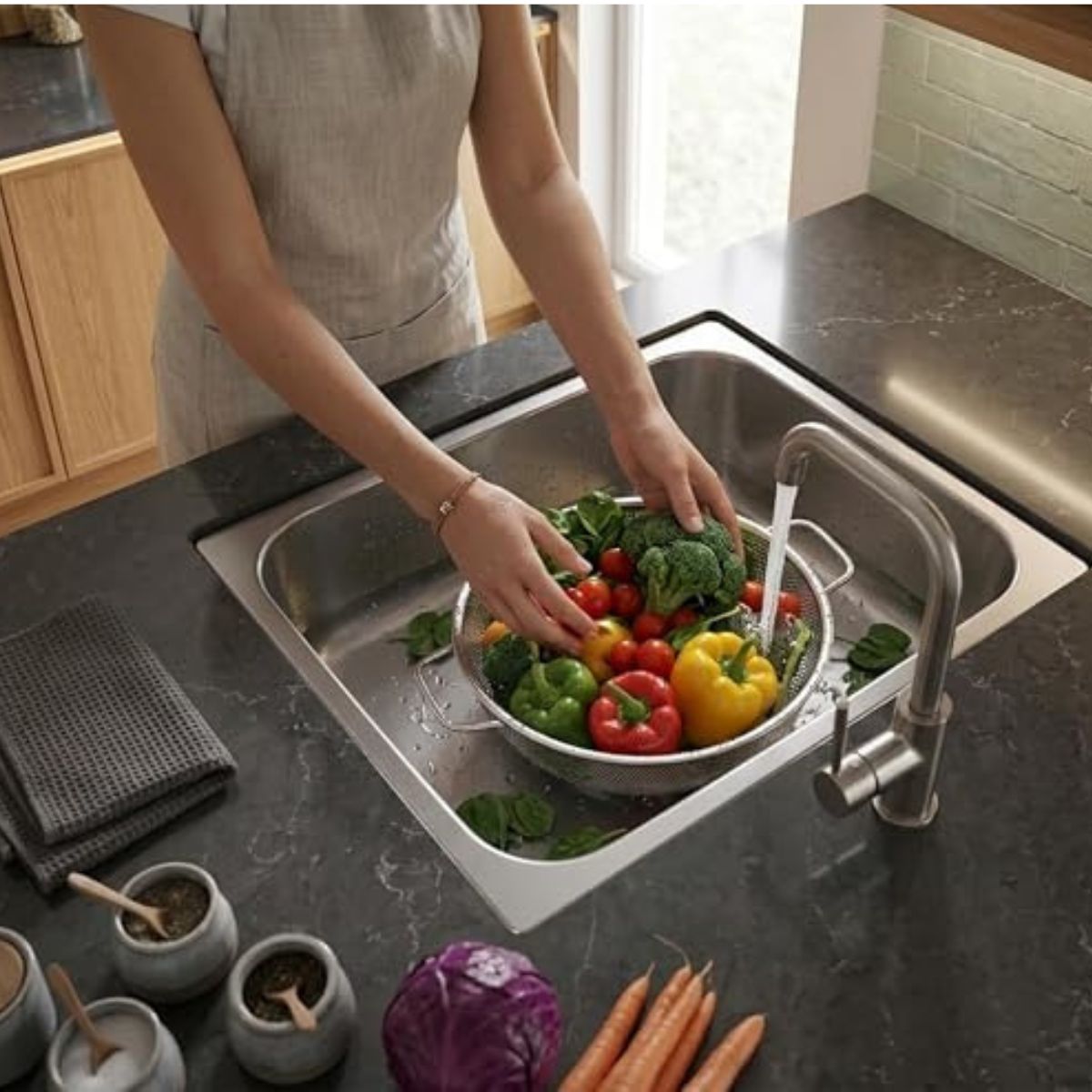 FRANKE Kitchen Sink Single Bowl 304"Stainless Steel