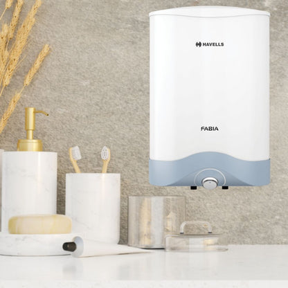 HAVELLS fabia 25 L Storage Water Geyser ( Blue, White)