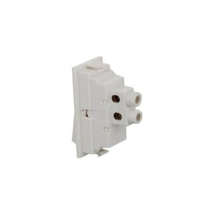 ANCHOR 6A 240 V Rider 1-Way Slim Switch 47101 (White) 1_Way - Pack of 40 (RIDER-47101), Bipolar Transistor