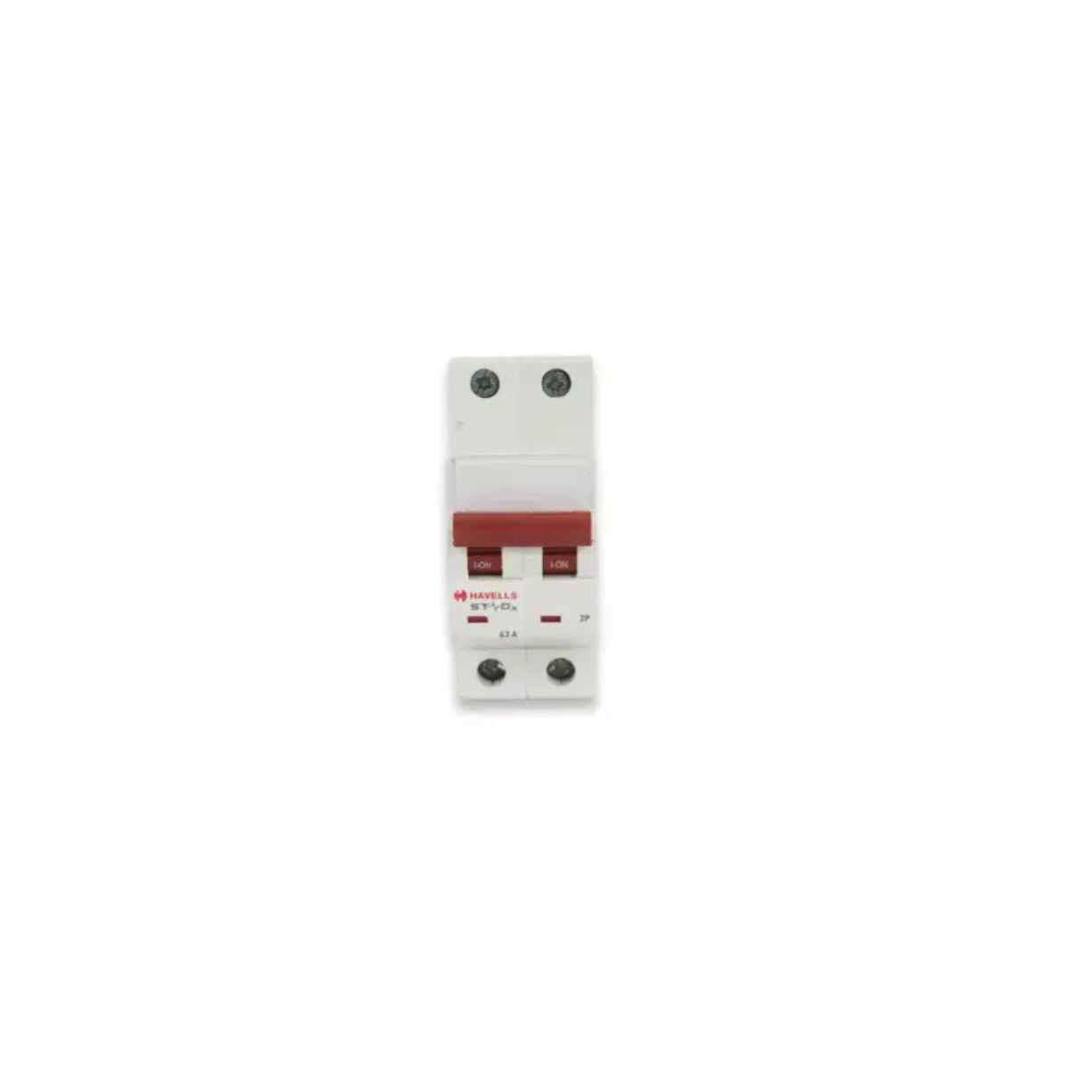 Havells Stadx 63 Amp DP SW Disconnector | Double Pole MCB | High Breaking Capacity