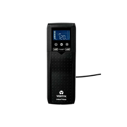 Liebert   PSA5   1500VA   Line-interactive   UPS,   Desktop/Floor Mount, Hot  Swappable,   10  NEMA  Outlets, AVR, USB  &  RJ-45,  900W Load