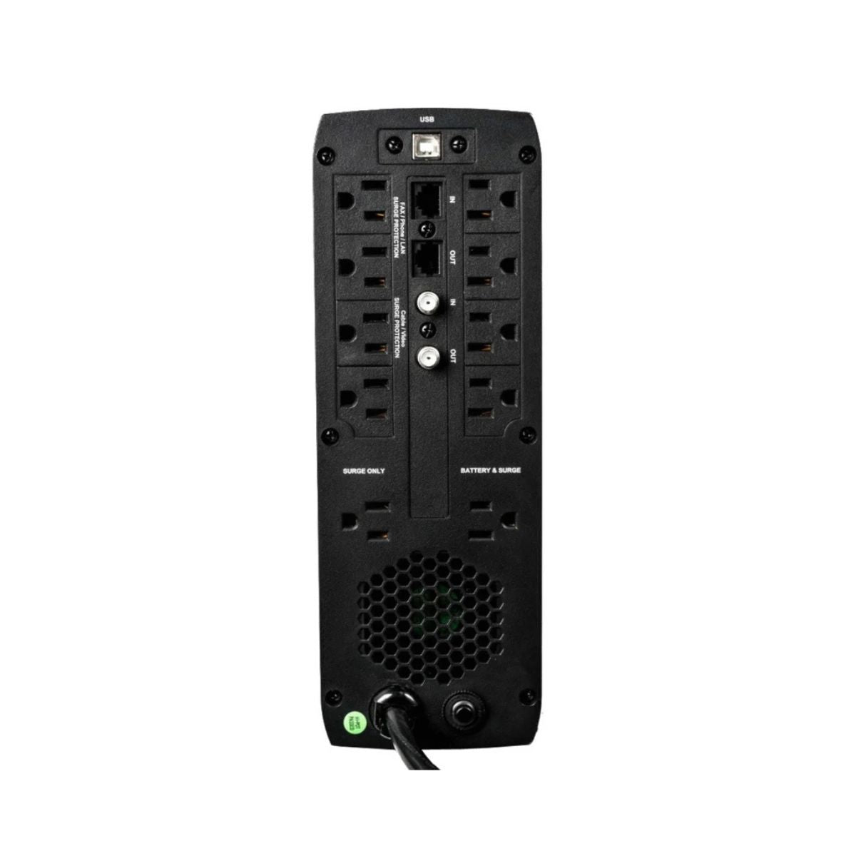 Liebert   PSA5   1500VA   Line-interactive   UPS,   Desktop/Floor Mount, Hot  Swappable,   10  NEMA  Outlets, AVR, USB  &  RJ-45,  900W Load