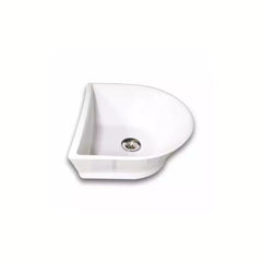 Cera Chino Wash Basin With Half Pedestal | Height 445mm