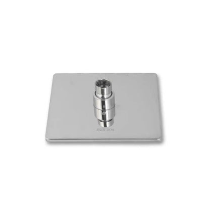 Goeka Drizzle Shower | 6X6 Inch | Drizzle | Silver | Square