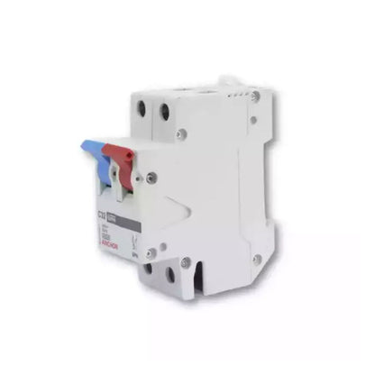 Anchor Uno 32 Amp SPN MCB | Rated 240V | Short-Circuit Protection | Thermal-Magnetic