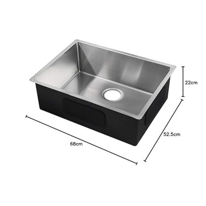 Franke Kitchen Sink 24" X 18" Single Bowl SS 304 Square Sink