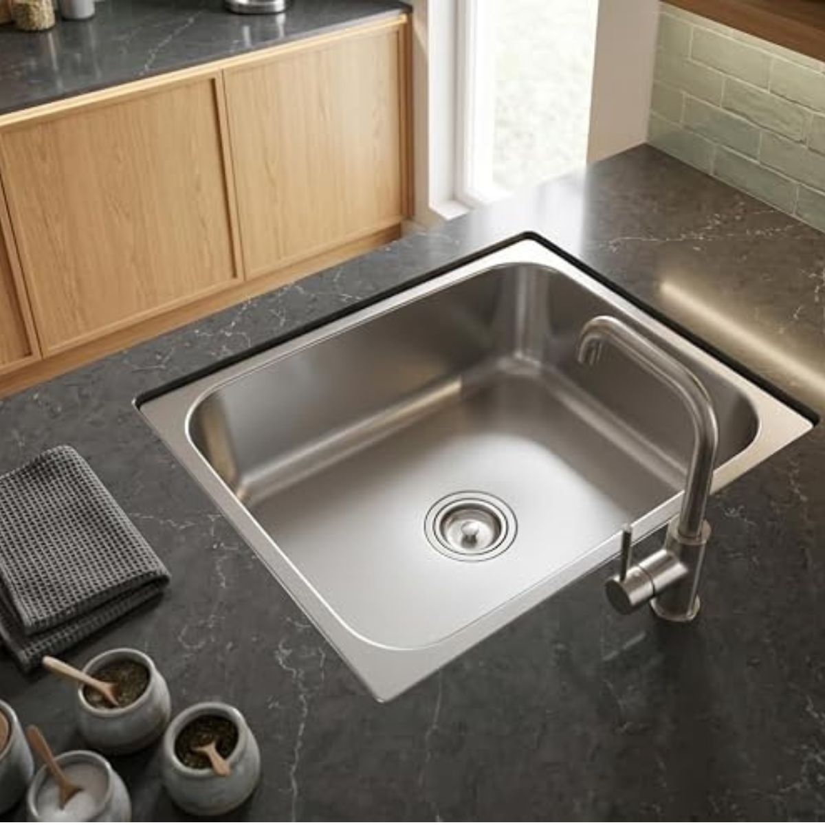 FRANKE Kitchen Sink Single Bowl 304"Stainless Steel