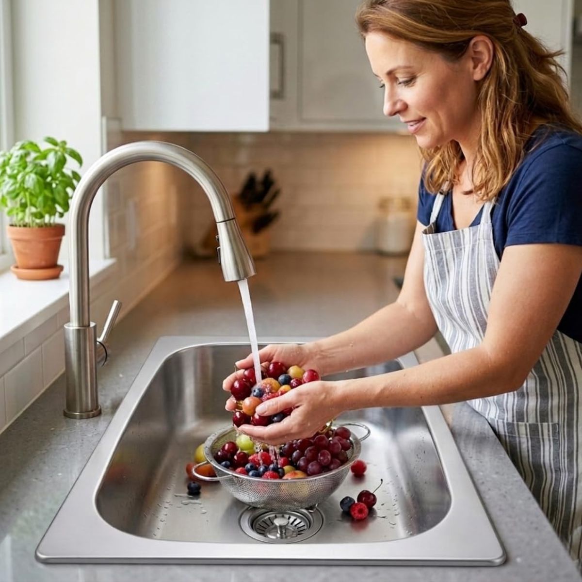 FRANKE Kitchen Sink Single Bowl 304"Stainless Steel