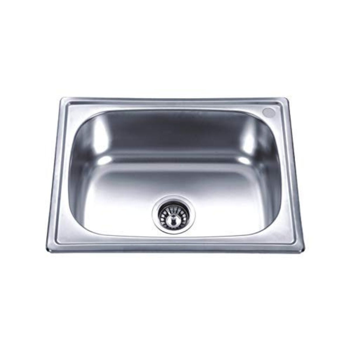 Kaff Stainless Steel finish Single Bowl Sink with Anti-Condensation Coating KS60 SB - Silver