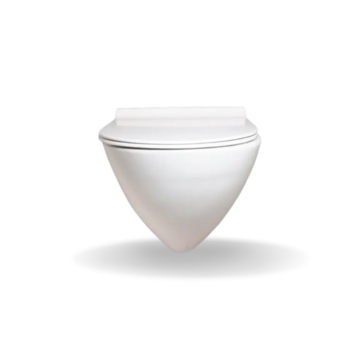 Jaquar Continental Rimless Wall Hung WC With UF Soft Close Slim Seat Cover