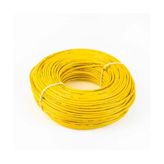 Havells FR-SC 2.5 Sq mm Yellow Colour Wire | 180 meter Length