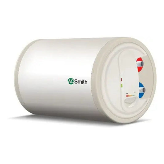 AO Smith Has-100 Horizontal Wall Mounted Water Heater Geyser (100 L, White)