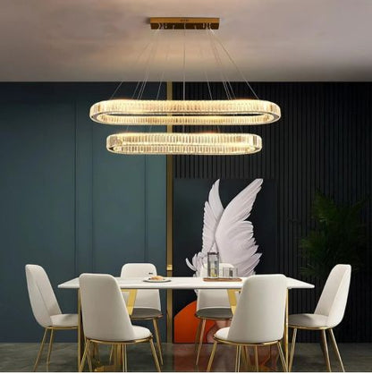 Celestial Dual Ring Chandelier