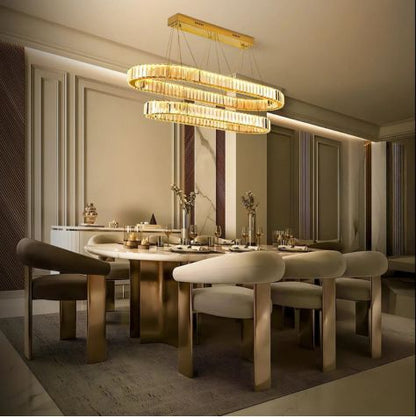 Celestial Dual Ring Chandelier