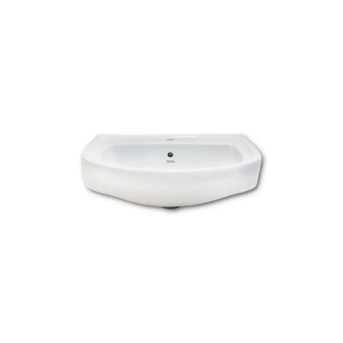 Cera Cadal Snow White Wash Basin With Full Pedestal | Height 850mm