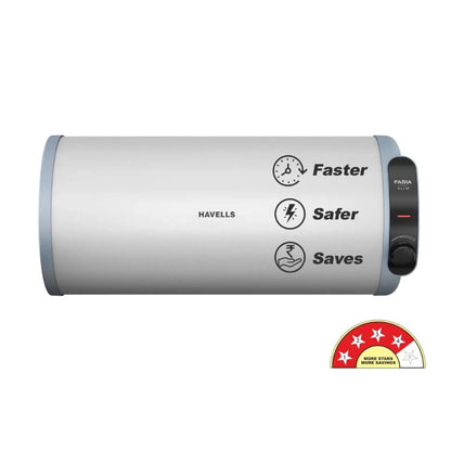 Havells Fabia Slim 25L Horizontal right Storage Water Heater(Geyser)