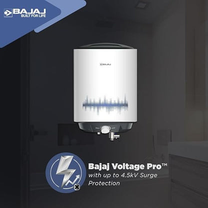 Bajaj Shield Series New Shakti 15L Storage Wall Mount Water Heater For Home