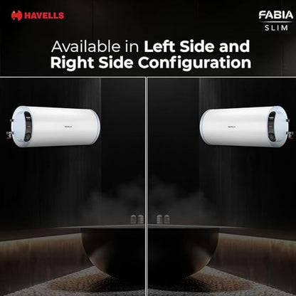 Havells Fabia Slim 15L Horizontal Left Storage Water Heater(Geyser)