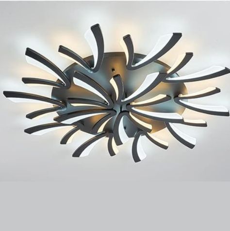 Euroton LED Ceiling Light XW062-White with Remote Control Light