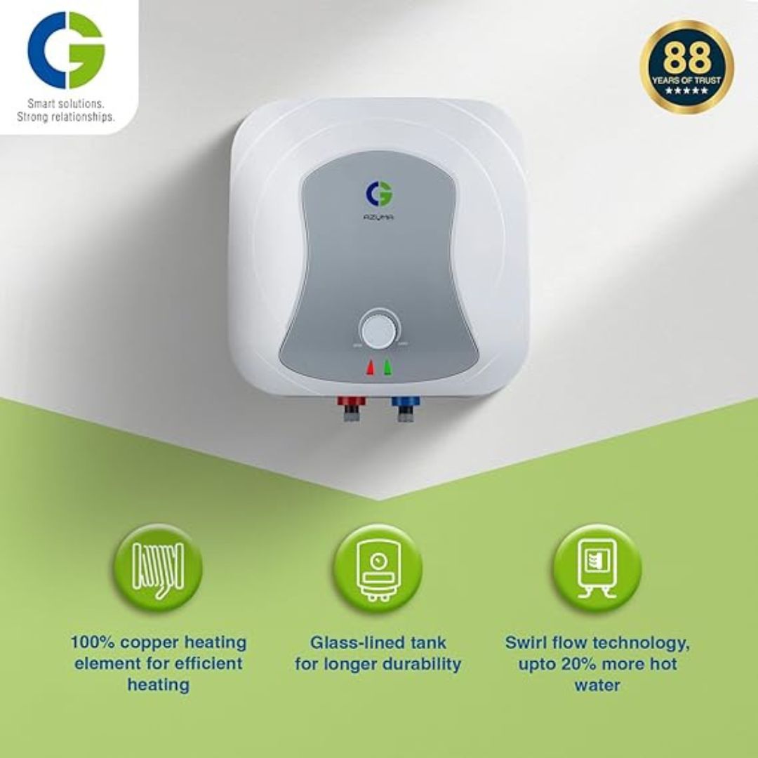 CG-Azuma 15Ltr Storage Water Heater (Geyser) 5-star