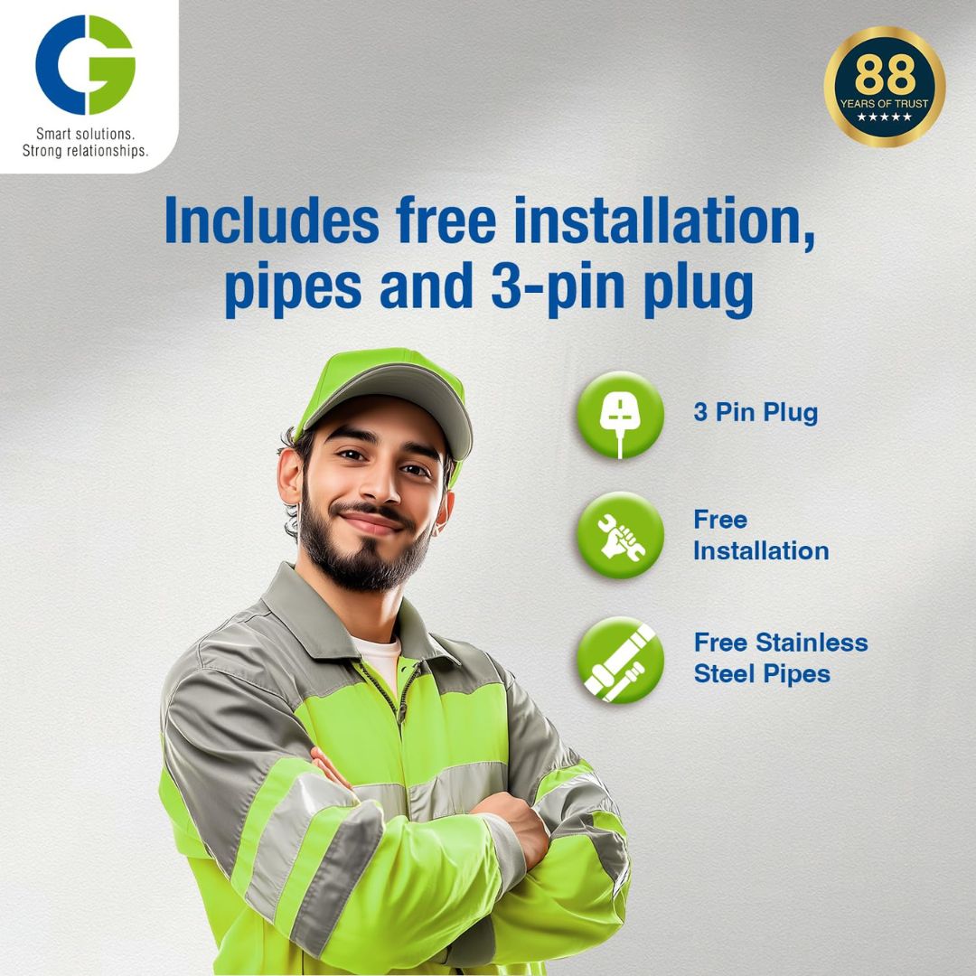 CG-Azuma 15Ltr Storage Water Heater (Geyser) 5-star