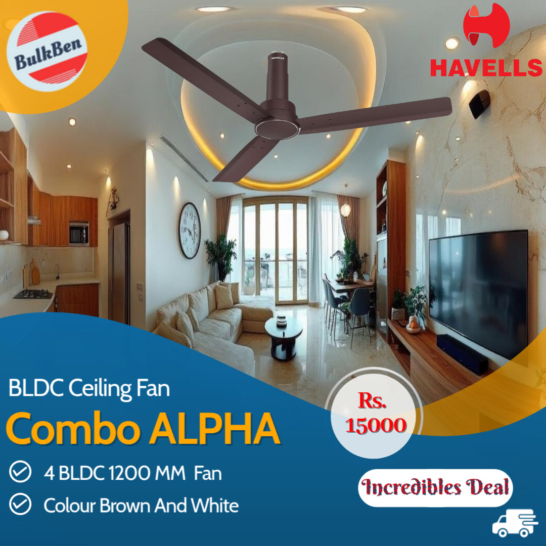 BLDC Ceiling Fan Combo ALPHA